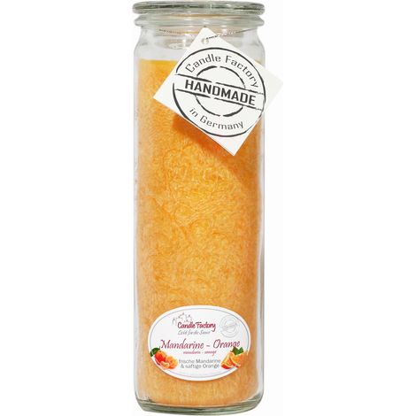 Candle Factory Big Jumbo Mandarine-Orange Duftkerze Dekokerze 306177