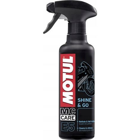 MOTUL E5 SHINE & GO Kunststoffpflege, Reinigung, Lackschutz