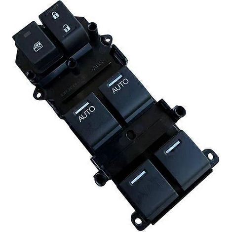 Interrupteur de lève-vitre électrique côté droit (RHD) - Commande principale de lève-vitre 35750-T2A-S01 35750T2AS01 pour Honda Accord 2009-2014 (1/5)