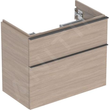 Geberit iCon meuble sous-lavabo, saillie réduite, 74x61,5x41,6 (1/2)