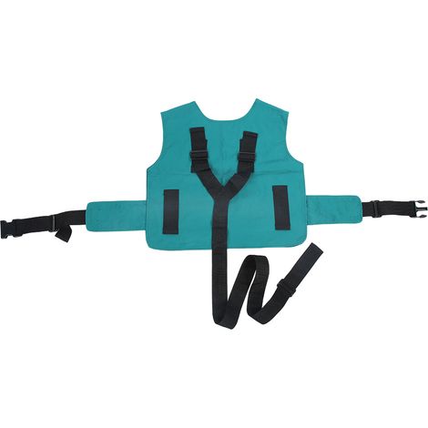 Gilet de maintien ajustable pour fauteuil roulant, anti-chute senior, sécurité confort, taille réglable, veste de protection pour personnes âgées, modèle unique. (1/5)