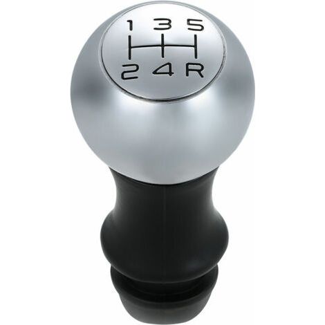 Ulisem – Verchromter Schaltknauf – Adapter für 5-Gang-Schaltgetriebe – Kompatibel mit Peugeot 106, 206, 207, 306, 307, 407, 408, 508, 807 (1/4)