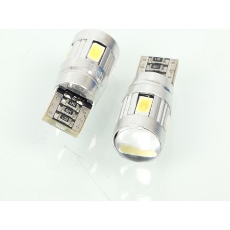 Ampoule LED M-Tech pour auto 12V 1.7W W2.1x9.5d T10 W5W Neuf (1/2)