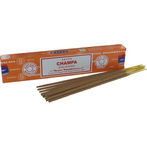 Encens Nag Champa - 15 grammes environ 15 Bâtonnets