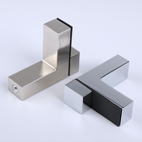 Wandhalterungen für Glasböden mit einer Stärke von 3 bis 35 mm, 2er-Pack [YDE]-AquaForge