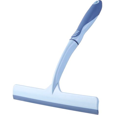 [Scheibenwischer] Mehrzweck-Antirutsch-Scheibenwischer (PP/TPR, Blau, 25 cm) für Auto, Spiegel und Haushalt (1/5)