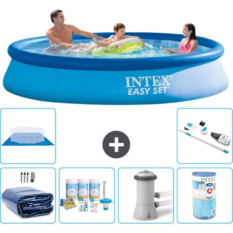 Intex Piscine Easy Set Ronde - 366x76 cm - 7-pièces  S40645 (1/5)