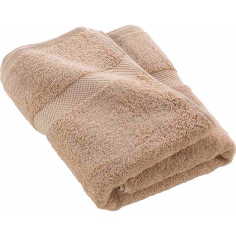 Drap de Douche "Elegance" 70x130cm Noisette (1/5)