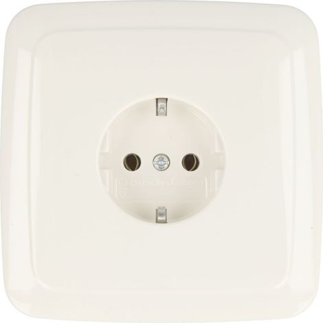Prise SCHUKO® avec bague-support vissable Reflex® SI