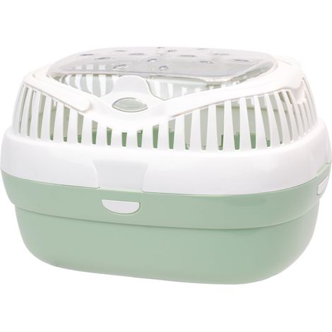 Ferplast ALADINO LARGE Trasportino per roditori di grandi dimensioni. Variante LARGE - Misure: 36 x 26 x h 23 cm - Verde chiaro (1/5)
