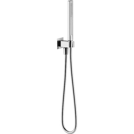 PONSI Supporto doccia fisso cromo con presa acqua/fless150/doccet flat rett prod: bn kit c ki11 codice prod: BN KIT C KI11 (1/2)