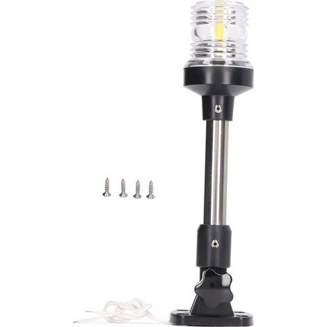 23 cm weiße LED faltbare Boots-Hecknavigation
