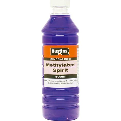 Rustins METH250 Methylated Spirit 250ml RUSMS250