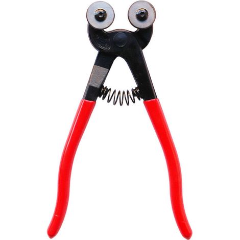 (Rouge) Pince à Carreaux, Pince Coupe-Verre, Pince Coupante pour Carrelage, pour la Céramique, Autres Matériaux Divers, Carreaux de Verre Taillé (1/5)