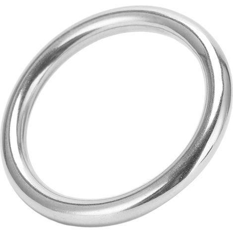 10mm 0.4 pouces Anneaux en Acier Inoxydable, Crochets de Suspension pour Bateau, Hamac, Yoga - 10x70mm (1/5)