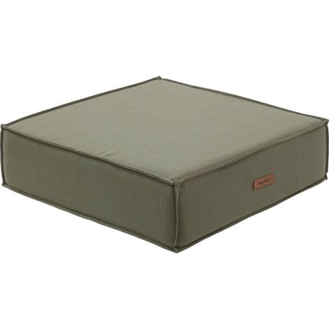Cuscino da terra korai, verde alloro 45x45cm - Hespéride