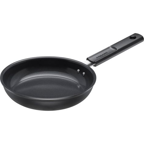 Fiskars Hard Face Padella 20 cm Nero Durevole (1/4)