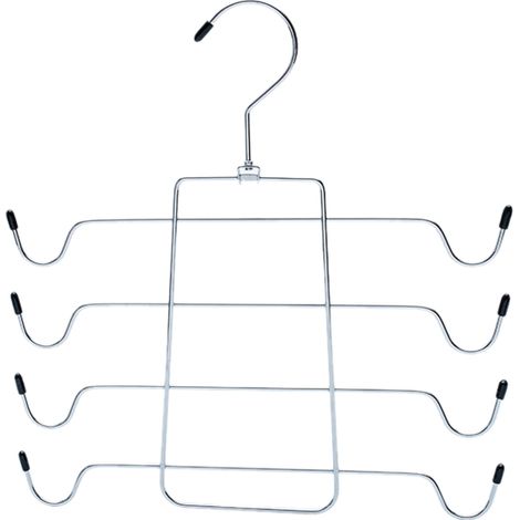 Séchoir à linge pliable 4 niveaux, support multi-fonctions sans couture pour sous-vêtements (1/5)