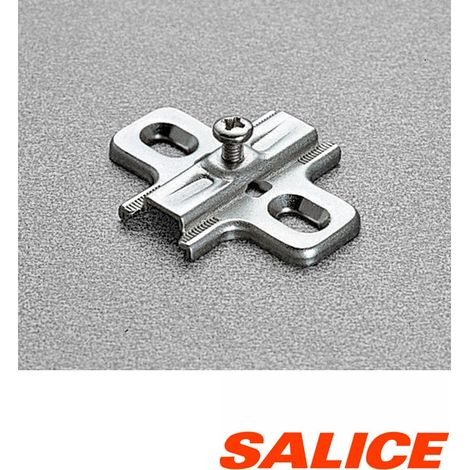 ENVASADO(B2V3H09) Base Salice Chapa 0 Tornillo