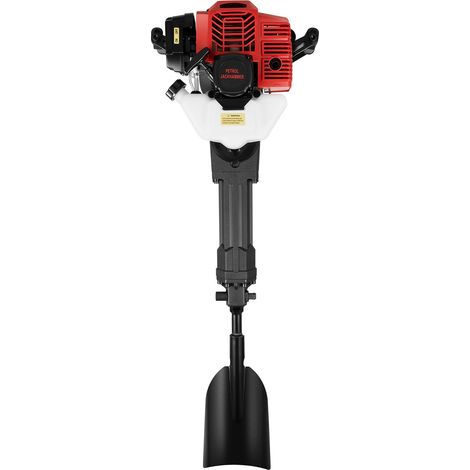 52CC 2 temps Digger 1,9 kW Pelle à essence portable Excavatrice portable pour arbre de jardin arbre de jardin Machine funéraire pour semis forestiers de ferme, supports de vigne, plantation de légumes