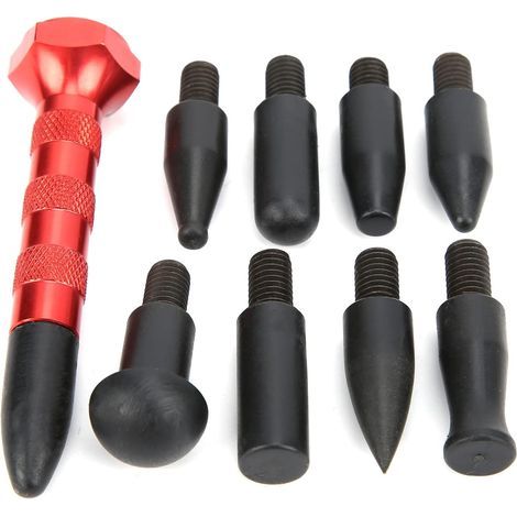 9 Heads Aluminum Alloy Dent Removal Tool Universal Vehicle Maintenance (1/5)