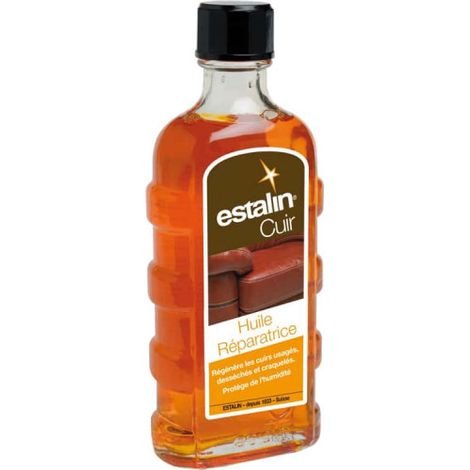 Aceite reparación cuero Estalin 125ml aplicación anual protección