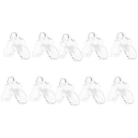 20 pièces/paquet tentes Clip crochet auvent vent corde pince tente point de traction pour Camping en plein air (1/5)