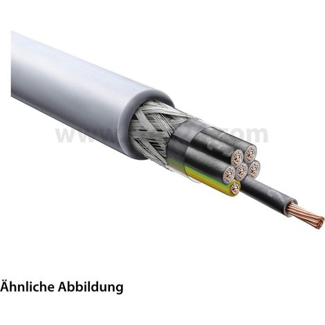 LAPP ÖLFLEX Classic 115 CY 7G0,5mm² AD 7,6mm Nennspannung Uo/U 300V/500V - 1 Meter
