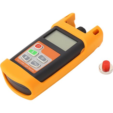 Source de lumière portable KLS‑25M à double longueur d'onde avec connecteur optique universel pour une sortie stable (1/5)