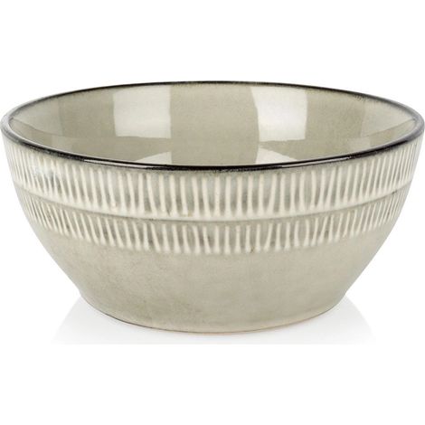 Ceramic bowl gray 16 cm 750 ml capacity 235492795 (1/5)