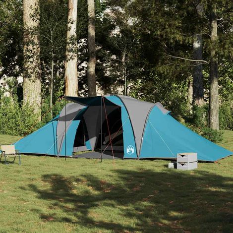 vidaXL Family Tent Dome 6-Person Blue Waterproof (1/5)