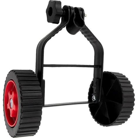 Roues pour tondeuse à gazon, ensemble de roues de support réglables universelles pour tondeuse à gazon, roues supplémentaires pour débroussailleuse (1/4)