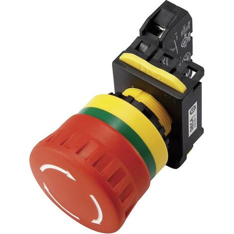 DECA A20B-V4E11R Arrêt d'urgence avec élément de contact 240 V/AC 6 A 1 NO (T), 1 NF (R) IP65 1 pc(s) (1/3)