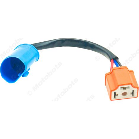 Automotive H4 to 9004/9007 ceramic lamp holder adapter cable, automotive LED HID lamp holder adapter wire (1/4)