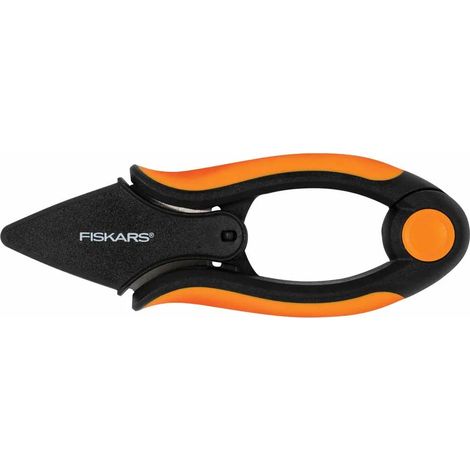 tijeras para hierbas Fiskars sp220 acero inoxidable resorte fácil
