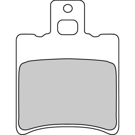 Plaquette de frein Ferodo pour Moto Yamaha 50 LB Chappy 1990 à (1/2)