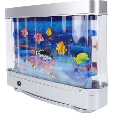 Dekorative Mini-Lampe für künstliche tropische Aquarien, Nachtlicht mit Bewegungssimulation für Kinder und Babys. (1/5)