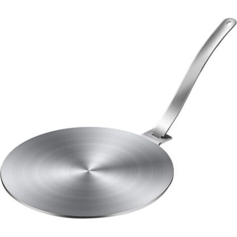 Piastra diffusore per piano cottura a gas – acciaio inox 18/10, diametro 16 cm, ideale per una cottura uniforme e delicata