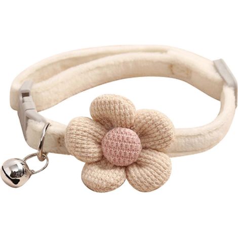 Katzenhalsband mit Fliege und Glöckchen, für kleine und mittelgroße Hunde und Katzen, weiblich, in 4 Farben erhältlich.