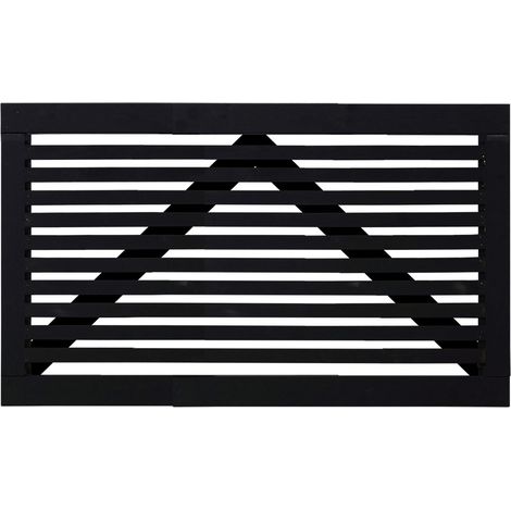 Tokyo Einzeltor Breit - 150 x 90 cm - schwarz Holzzäune