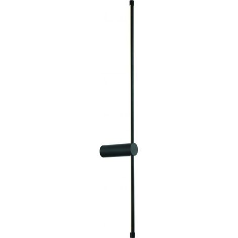 Applique Murale Intérieure LED D16 20W Noir Mat ZAMBELIS - Blanc chaud - 3000K (1/2)