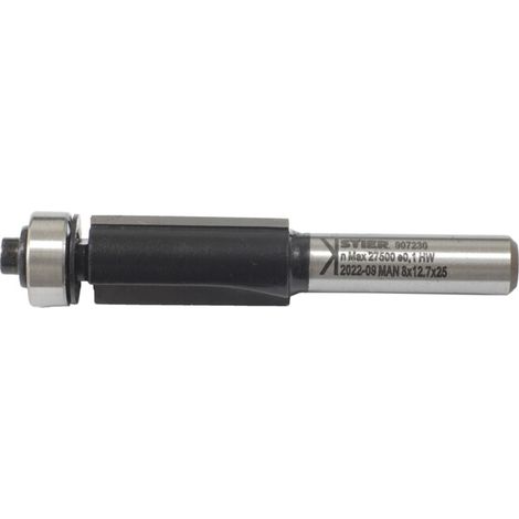 STIER Fraise affleureuse D12,7 × I25 × P8 mm HM (HW) (1/4)