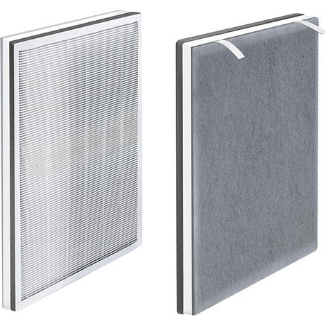 Filtre - Filtre de rechange True HEPA Vital 100 compatible avec le purificateur d'air LEVOIT Vital 100, système de filtration 3 en 1. Remplace la pièce n° Vital 100-RF - Lot de 2 (1/5)