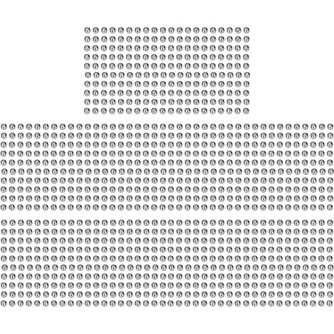 Assortiment de billes précises en acier et carbone, 1000 pièces, pour accessoires de roulements mécaniques, 6mm (1/5)