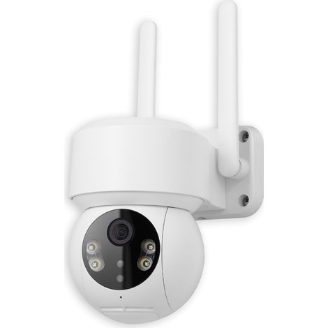 Caméra de surveillance IP WiFi motorisée intérieure/extérieure – Vision nocturne couleur jusqu'à 25m – Angle de vue 90° – Résistante IP54 – Sedea (1/5)