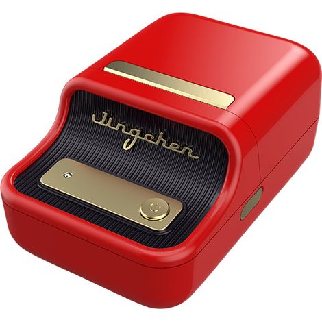 Stampante termica portatile per etichette, dispositivo di stampa veloce, wireless, Bluetooth, per uso domestico o in ufficio (1/5)