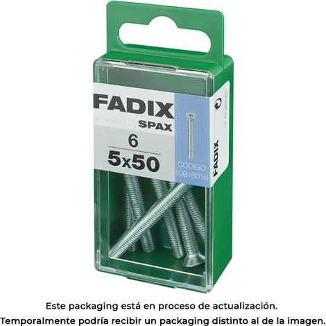 Vis métrique CP, M 5x50mm, boîte 6 pièces Fadix 85761 (1/3)