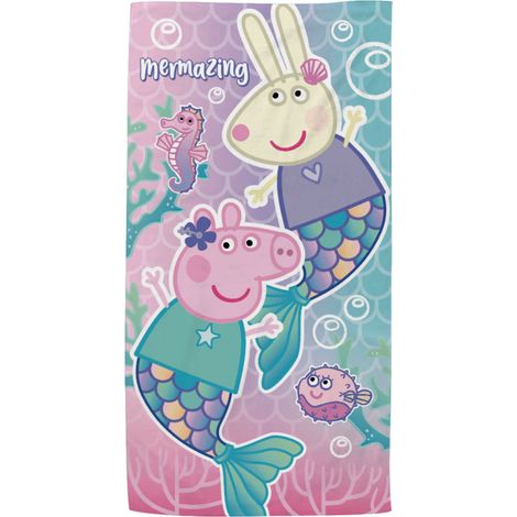 Serviette de bain Peppa Pig - 70x140cm