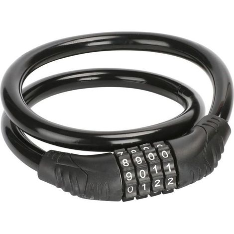 Antivol Vélo,Antivol Trotinette Electrique,Cadenas Velo Antivol Trottinette,Antivol Casque Moto,Antivol Remorque Attelée,Antivol Velo Code,Avec code intelligent à 4 chiffres,Pour bicyclettes,Anti Vol (1/5)
