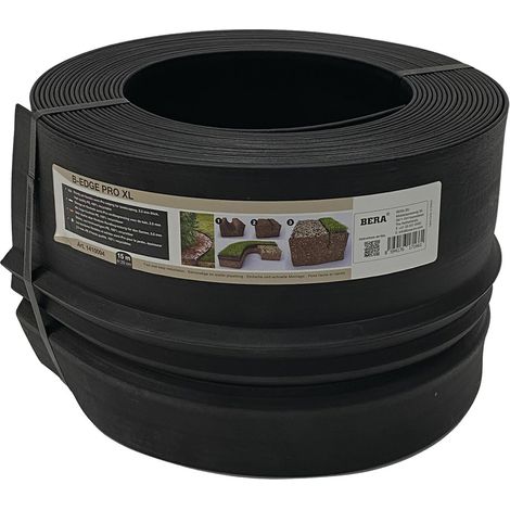 Bordure plastique professionnelle B-Edge PRO XL 15 m - Noir (1/5)